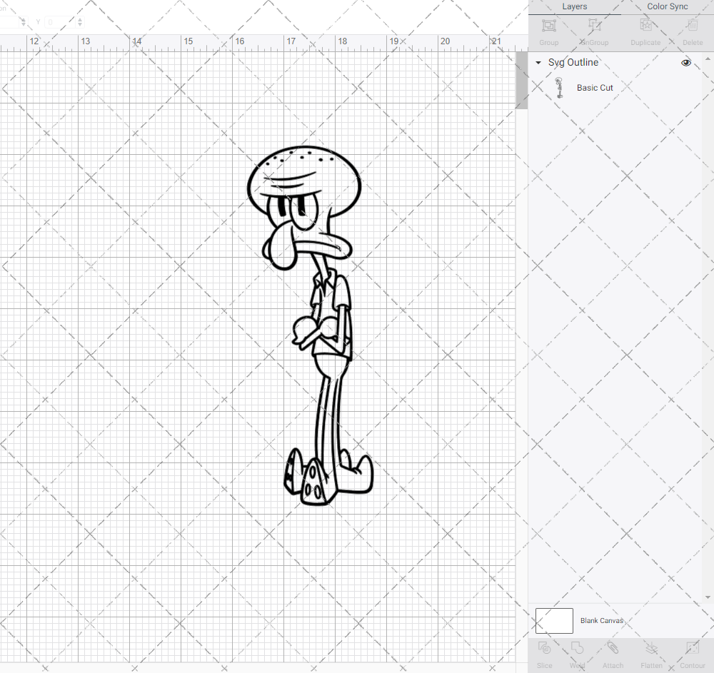 Also Squidward - SpongeBob SquarePants 002, Svg, Dxf, Eps, Png - SvgShopArt