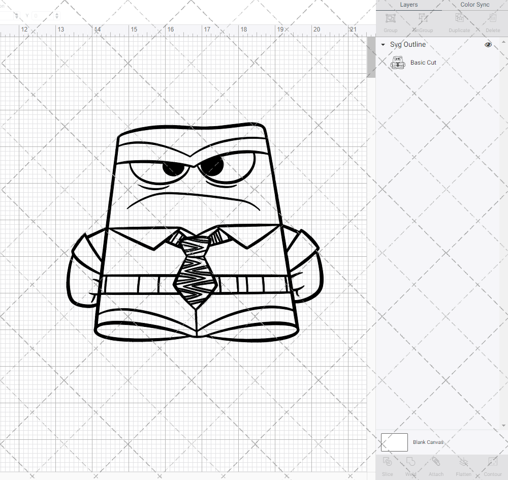 Anger - Inside Out, Svg, Dxf, Eps, Png -  SvgShopArt