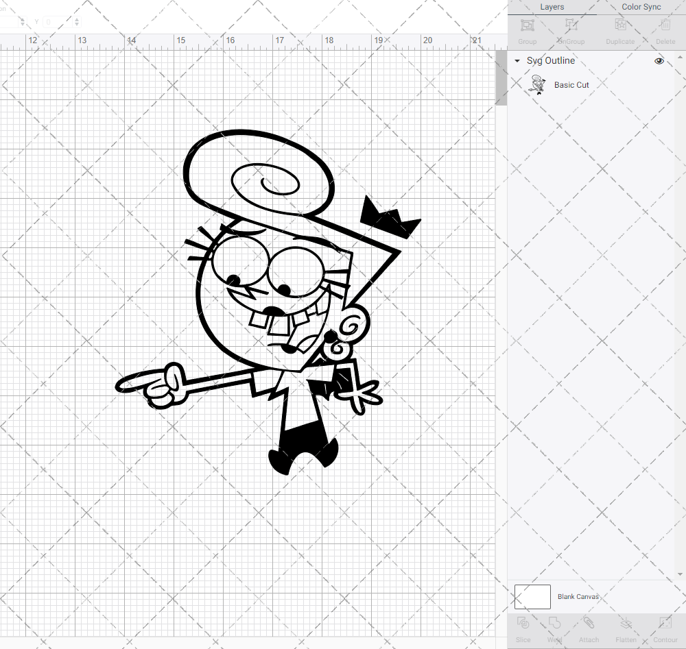 Anti-Wanda - The Fairly Odd Parents, Svg, Dxf, Eps, Png - SvgShopArt