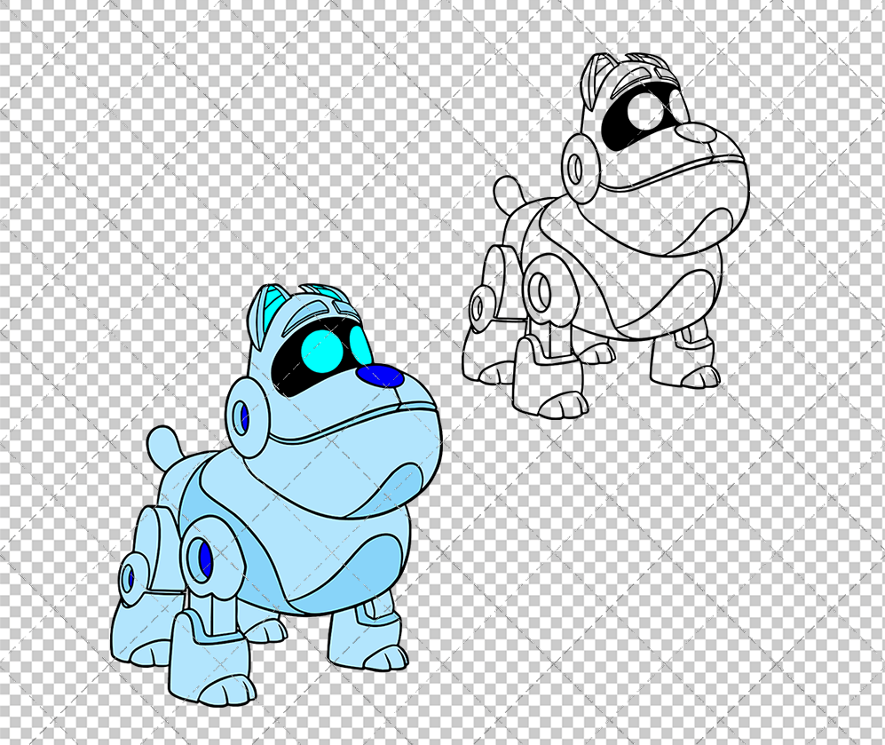 ARF - Puppy Dog Pals, Svg, Dxf, Eps, Png - SvgShopArt