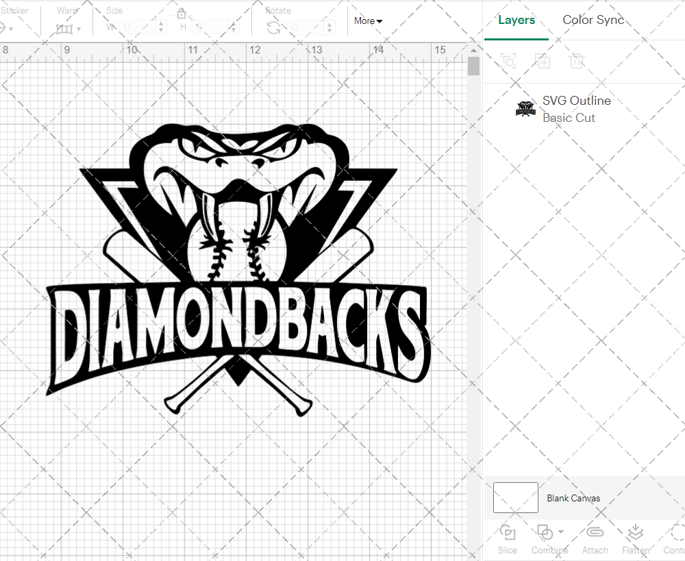 Arizona Diamondbacks Concept 2016 002, Svg, Dxf, Eps, Png - SvgShopArt