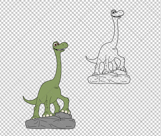 Arlo - The Good Dinosaur, Svg, Dxf, Eps, Png - SvgShopArt