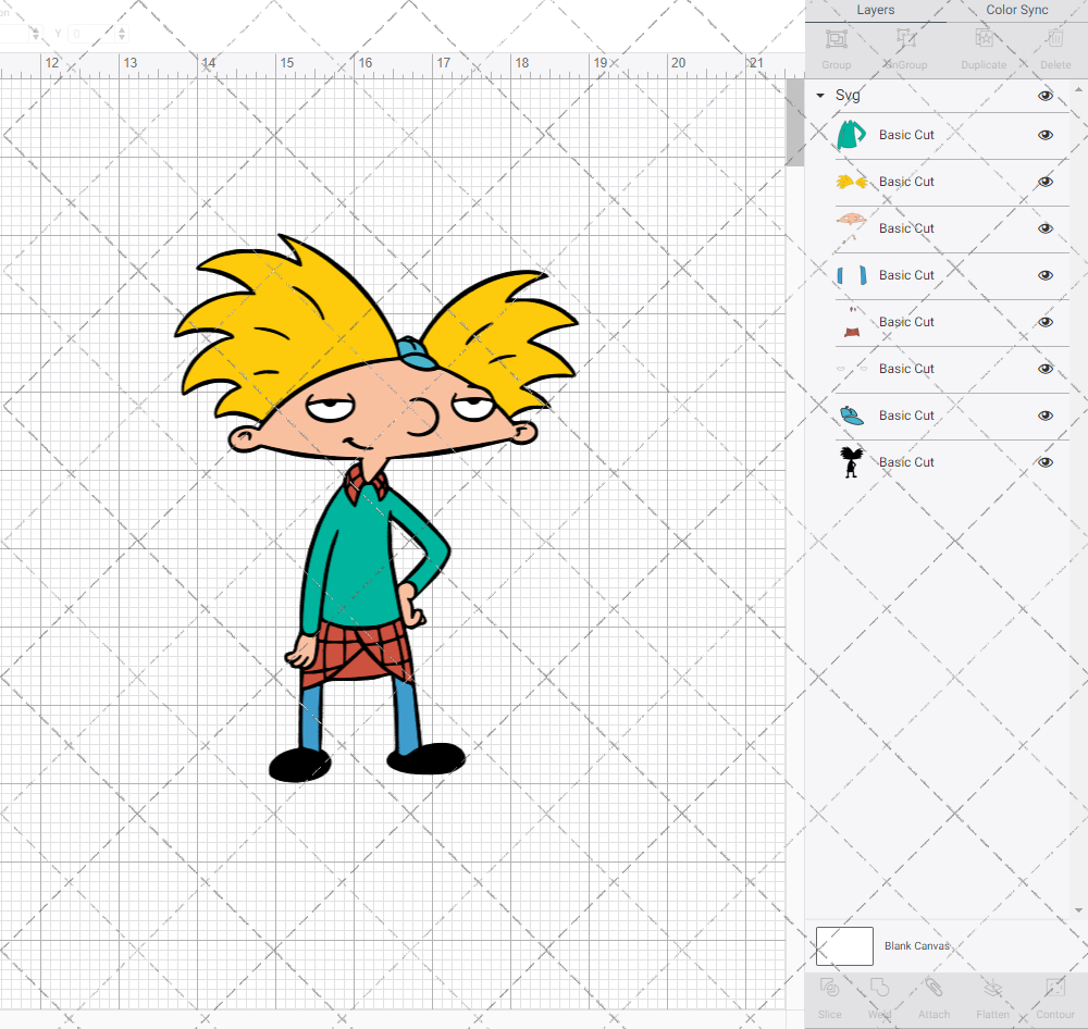 Arnold Shortman - Hey Arnold, Svg, Dxf, Eps, Png - SvgShopArt