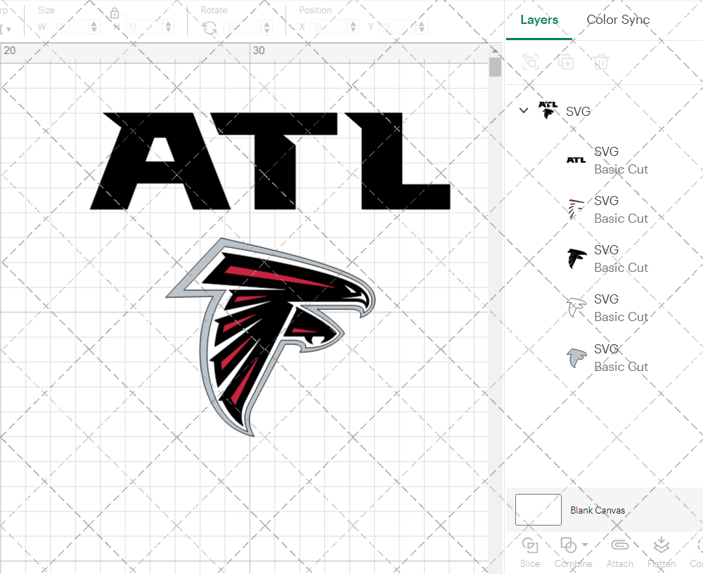 Atlanta Falcons Alternate 2020 003, Svg, Dxf, Eps, Png - SvgShopArt