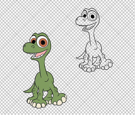 Baby Arlo - The Good Dinosaur, Svg, Dxf, Eps, Png - SvgShopArt