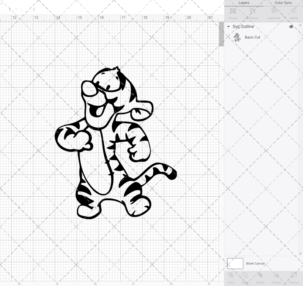 Baby Tigger - Winnie The Pooh 002, Svg, Dxf, Eps, Png - SvgShopArt