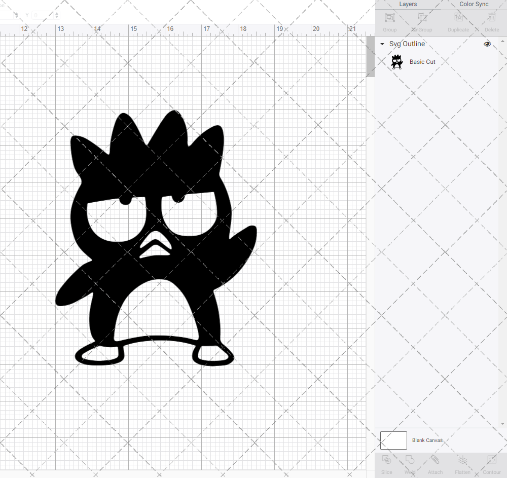 Badtz-Maru - Sanrio, Svg, Dxf, Eps, Png - SvgShopArt