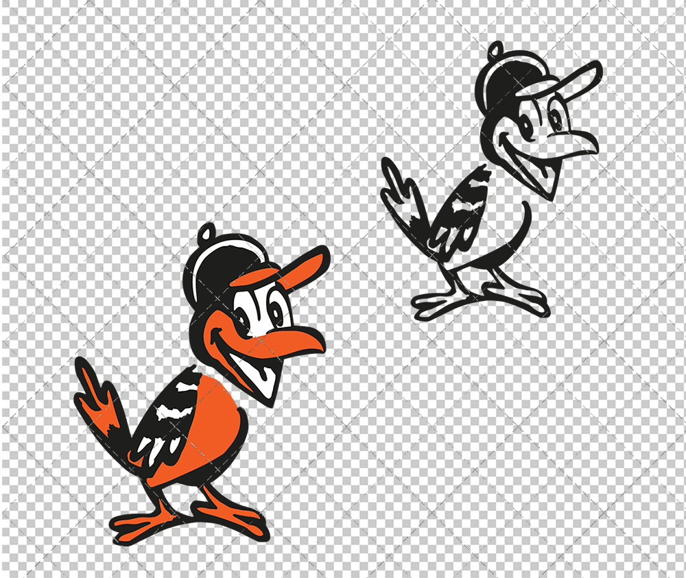 Baltimore Orioles Alternate 1954, Svg, Dxf, Eps, Png - SvgShopArt