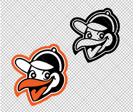Baltimore Orioles Alternate 1955, Svg, Dxf, Eps, Png - SvgShopArt