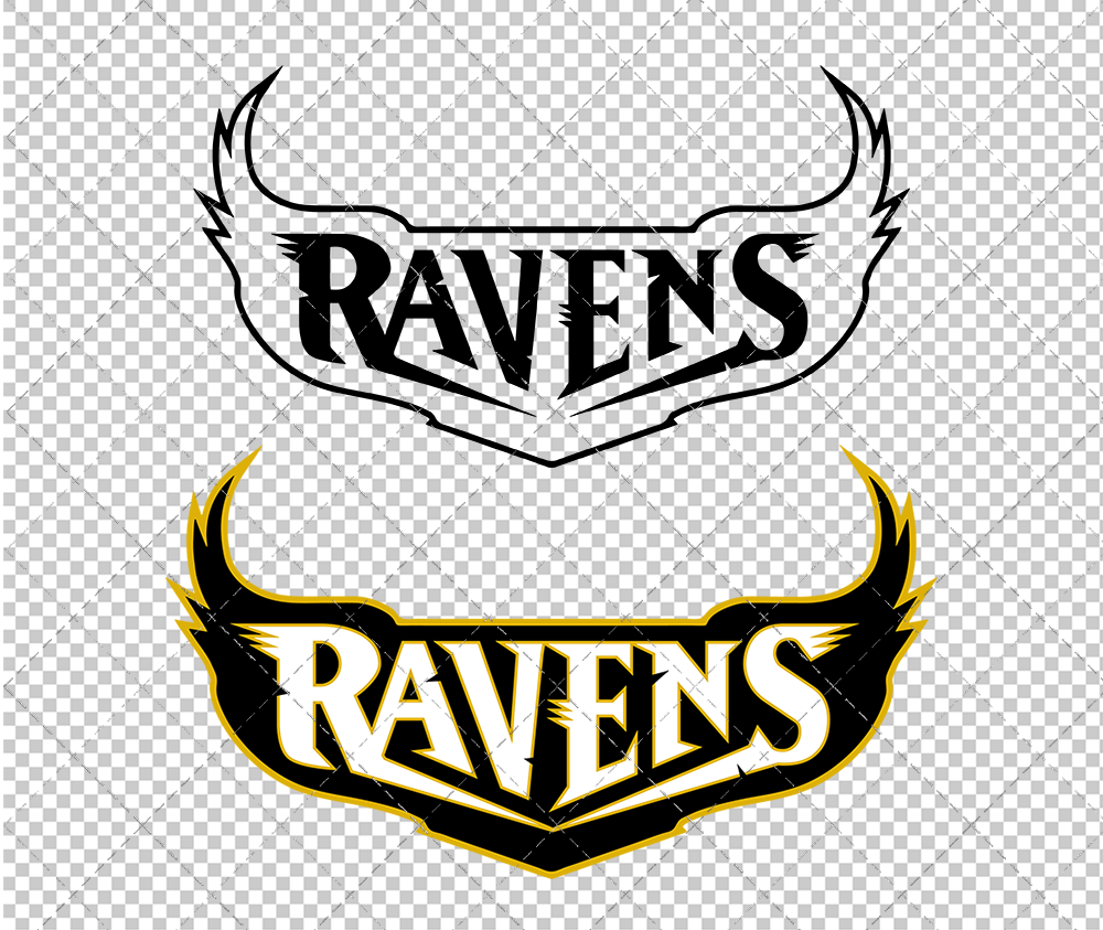 Baltimore Ravens Wordmark 1996 004, Svg, Dxf, Eps, Png - SvgShopArt