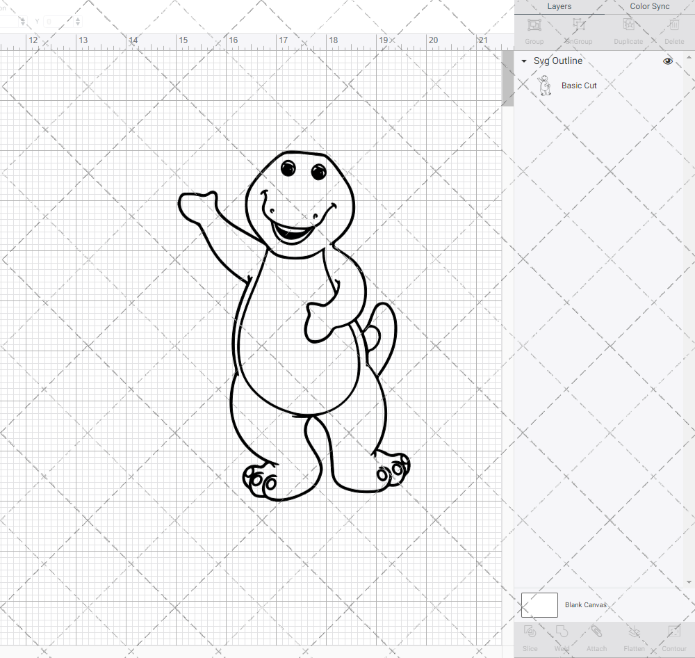 Barney - Barney & Friends, Svg, Dxf, Eps, Png - SvgShopArt