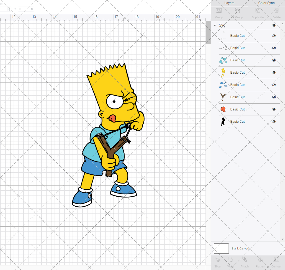 Bart Simpsons - The Simpsons 002, Svg, Dxf, Eps, Png - SvgShopArt
