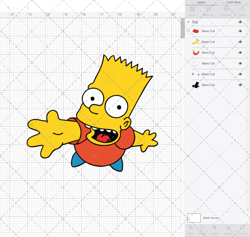 Bart Simpsons - The Simpsons 006, Svg, Dxf, Eps, Png - SvgShopArt