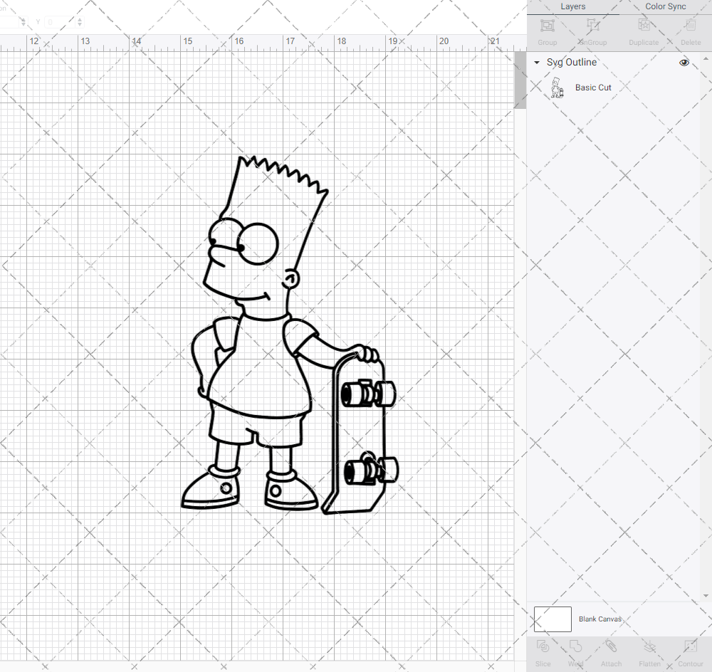 Bart Simpsons - The Simpsons, Svg, Dxf, Eps, Png - SvgShopArt