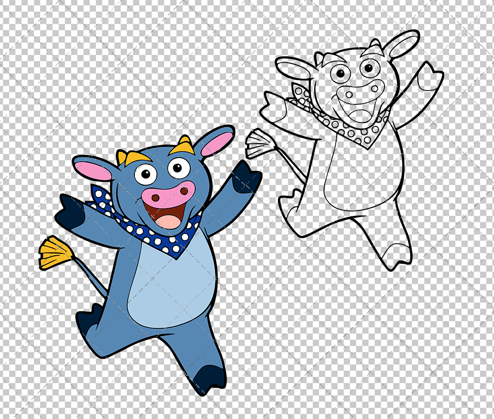 Benny - Dora the Explorer, Svg, Dxf, Eps, Png - SvgShopArt