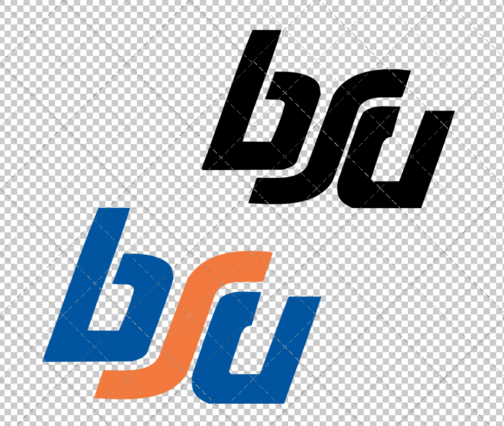 Boise State Broncos 1974, Svg, Dxf, Eps, Png