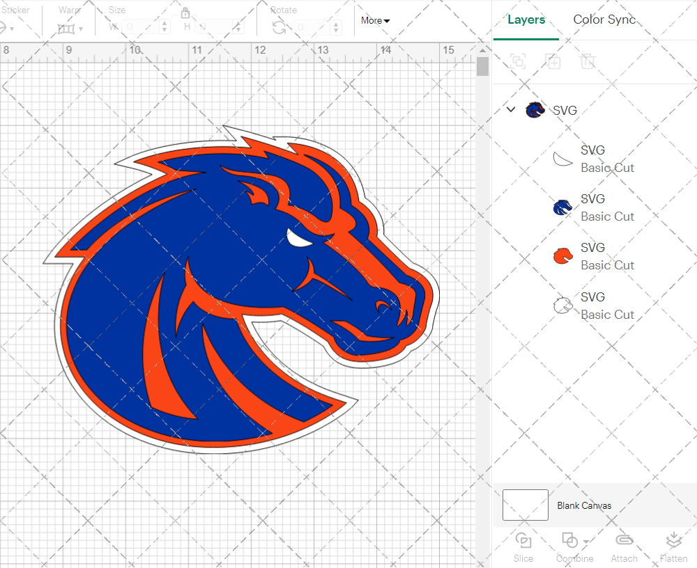 Boise State Broncos 2013, Svg, Dxf, Eps, Png 003