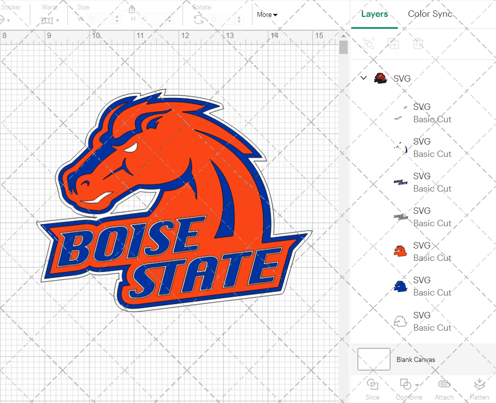 Boise State Broncos Alternate 2002 005, Svg, Dxf, Eps, Png 004