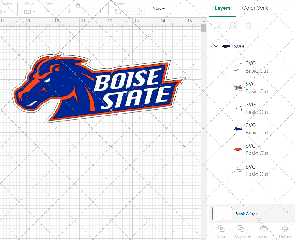 Boise State Broncos Secondary 2002 002, Svg, Dxf, Eps, Png 002