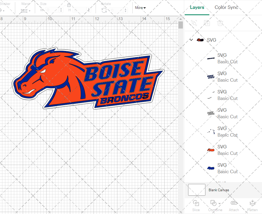 Boise State Broncos Secondary 2002 011, Svg, Dxf, Eps, Png 002