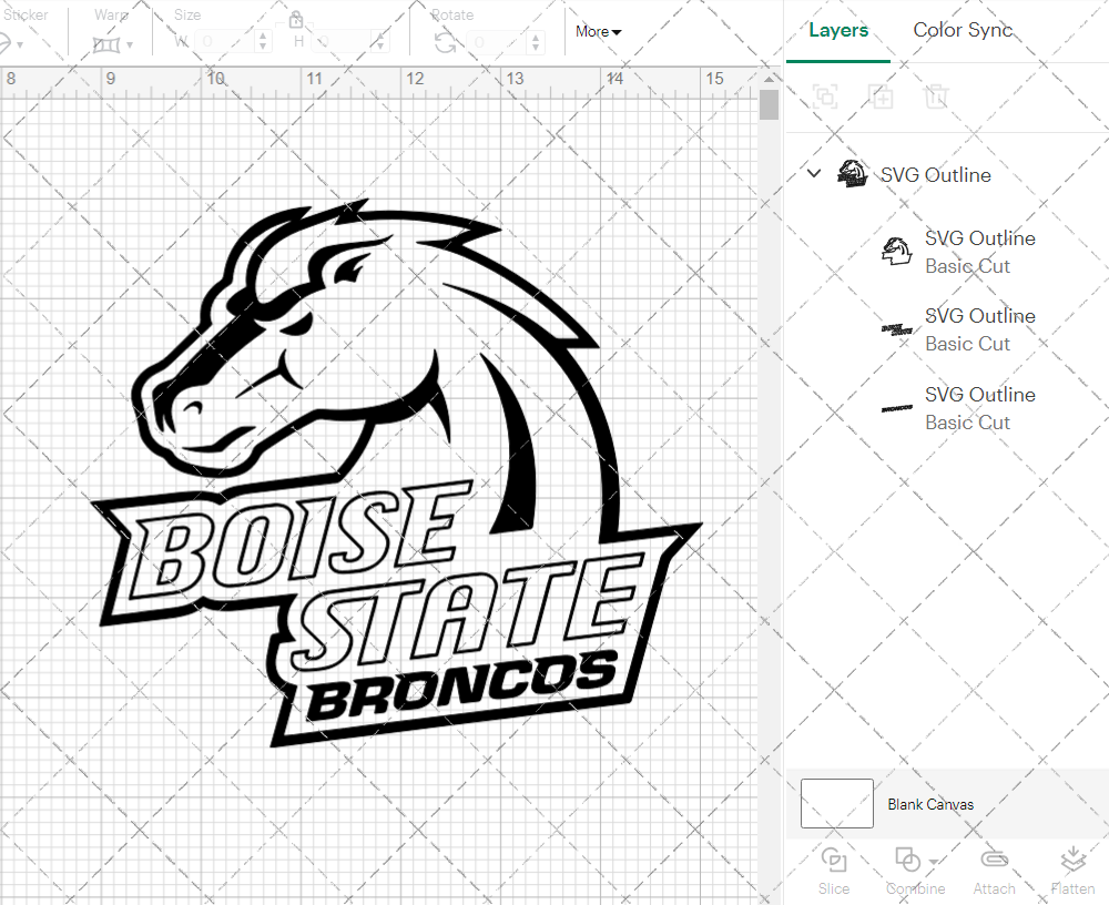 Boise State Broncos Secondary 2002 014, Svg, Dxf, Eps, Png 003
