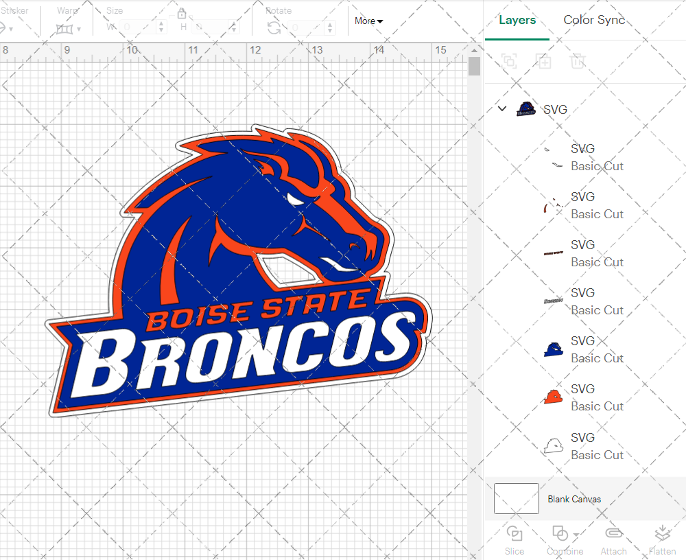 Boise State Broncos Secondary 2002 021, Svg, Dxf, Eps, Png 002
