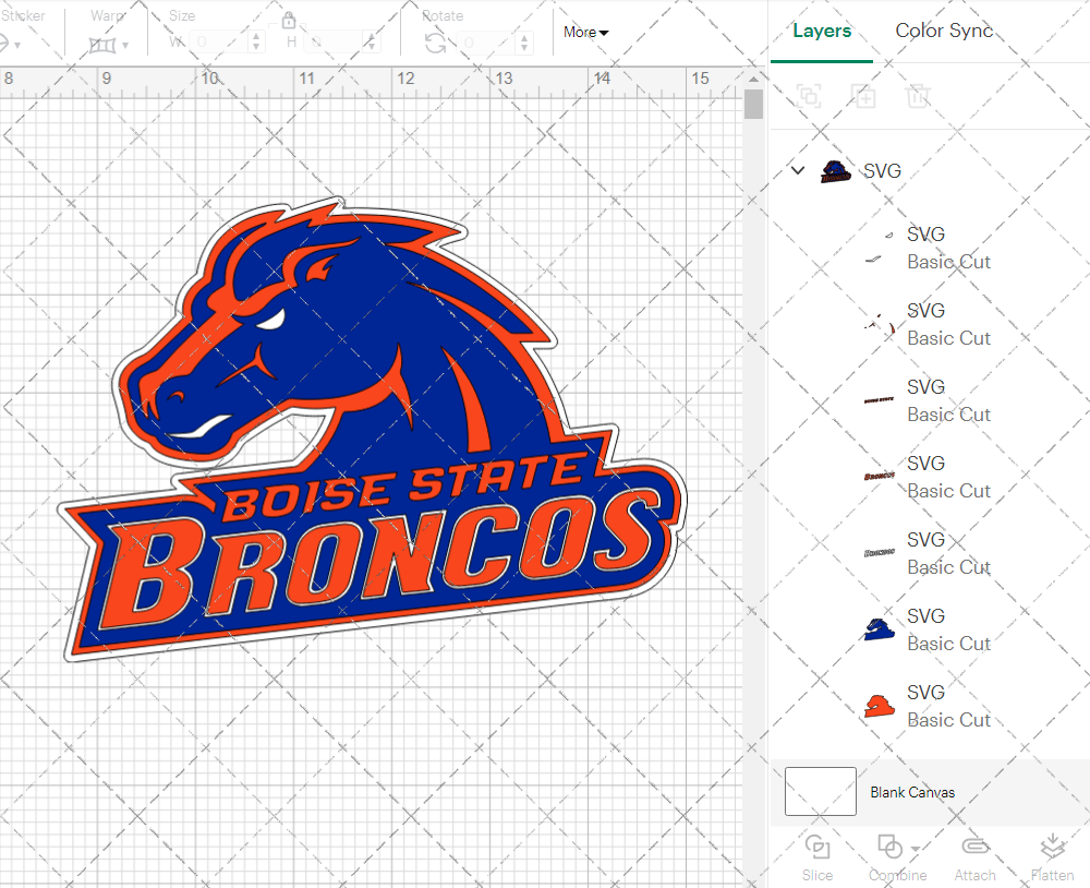 Boise State Broncos Secondary 2002 024, Svg, Dxf, Eps, Png 005