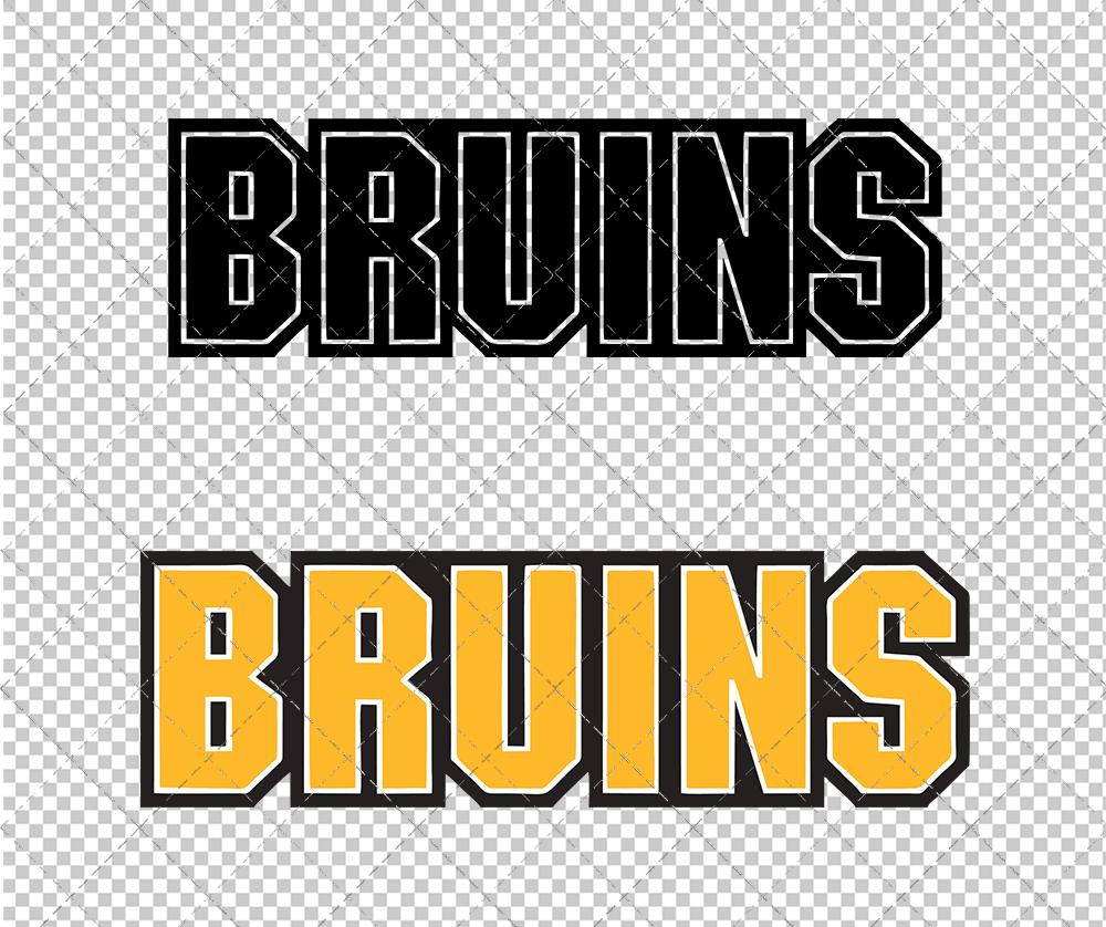 Boston Bruins Wordmark 1995 002, Svg, Dxf, Eps, Png - SvgShopArt