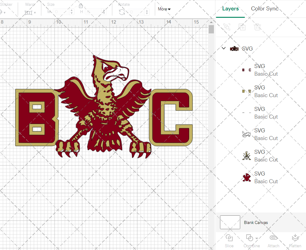 Boston College Eagles 1946, Svg, Dxf, Eps, Png 005
