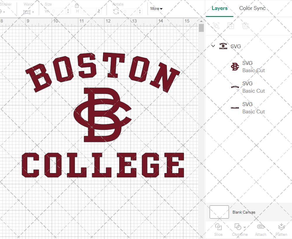 Boston College Eagles Misc 2016, Svg, Dxf, Eps, Png 002