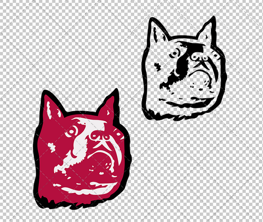 Boston University Terriers 1960, Svg, Dxf, Eps, Png