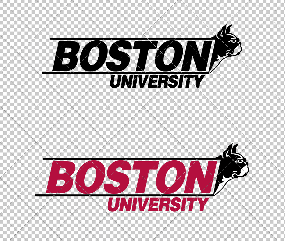 Boston University Terriers 1980, Svg, Dxf, Eps, Png