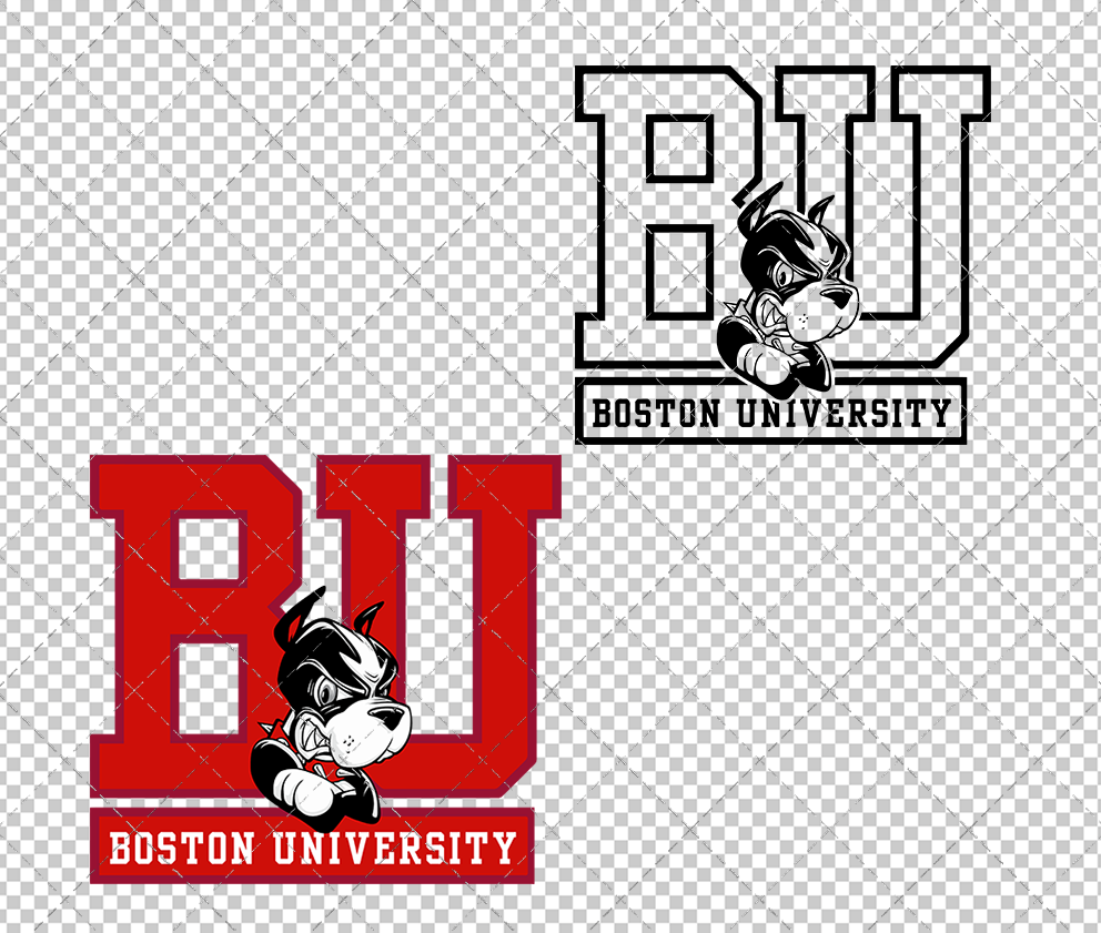 Boston University Terriers 2015, Svg, Dxf, Eps, Png