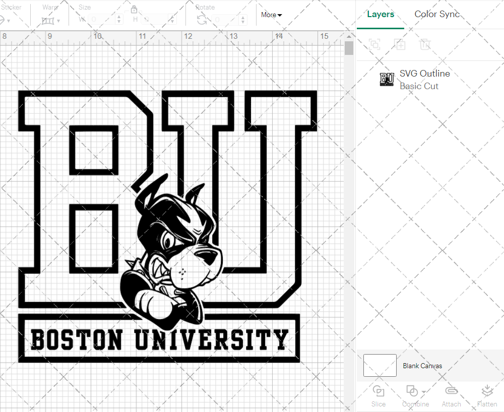 Boston University Terriers 2015, Svg, Dxf, Eps, Png 003