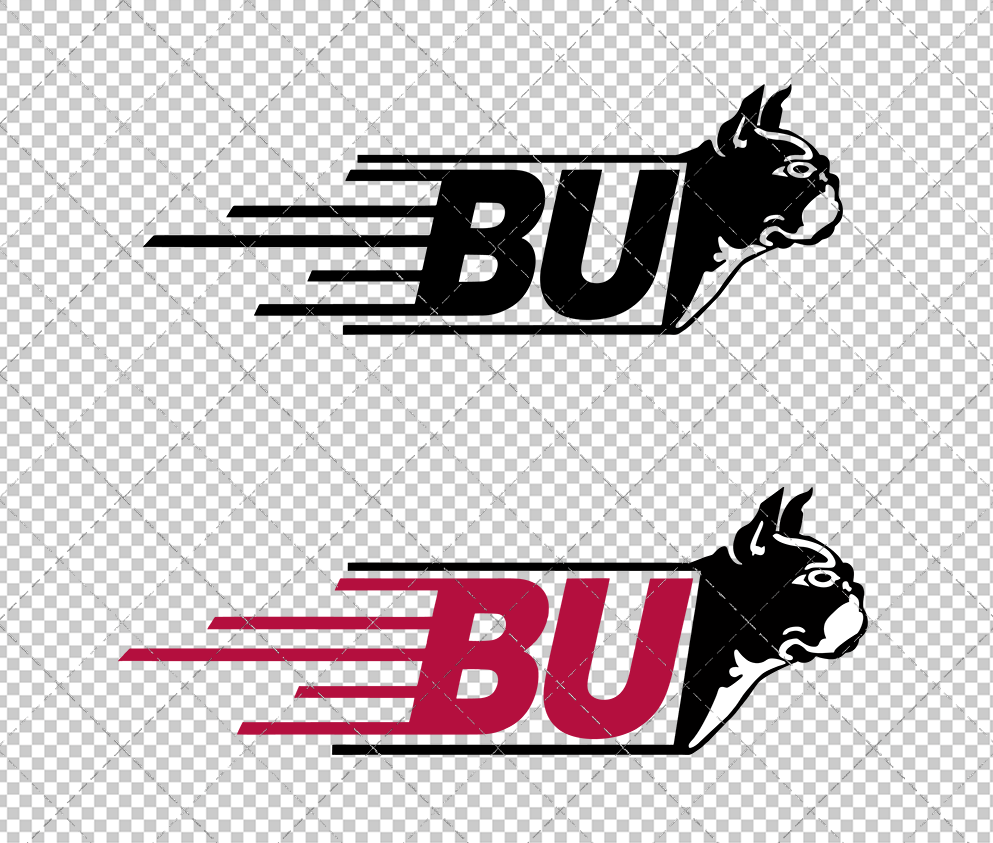 Boston University Terriers Alternate 1980, Svg, Dxf, Eps, Png