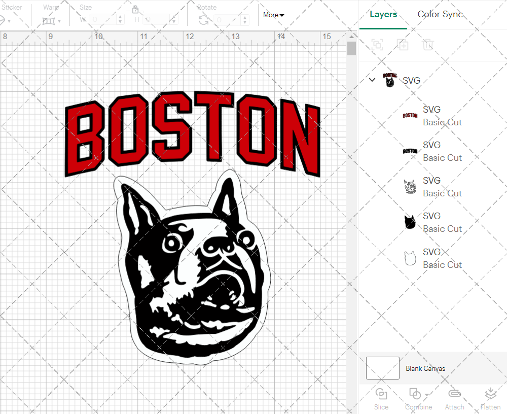 Boston University Terriers Misc 2015 004, Svg, Dxf, Eps, Png 002