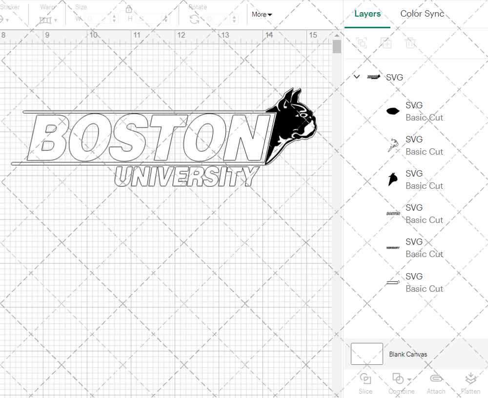Boston University Terriers Secondary 1980, Svg, Dxf, Eps, Png 002