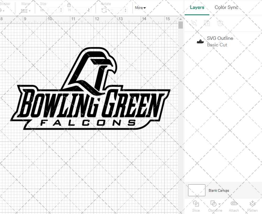 Bowling Green Falcons 2004, Svg, Dxf, Eps, Png 003