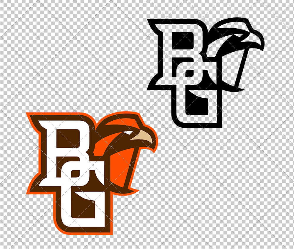 Bowling Green Falcons 2007, Svg, Dxf, Eps, Png