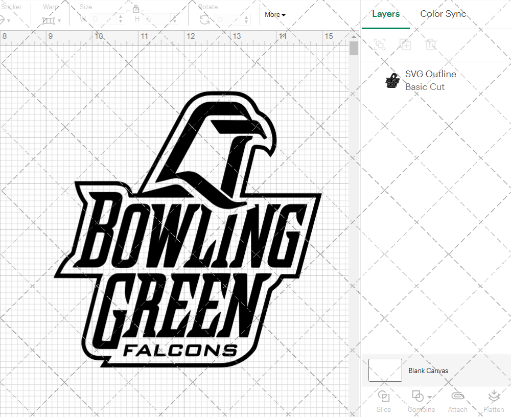 Bowling Green Falcons Alternate 2004 007, Svg, Dxf, Eps, Png 003