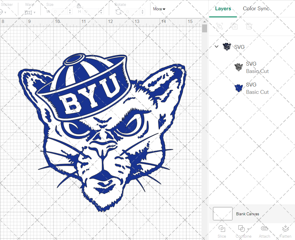 Brigham Young Cougars 1957, Svg, Dxf, Eps, Png 005