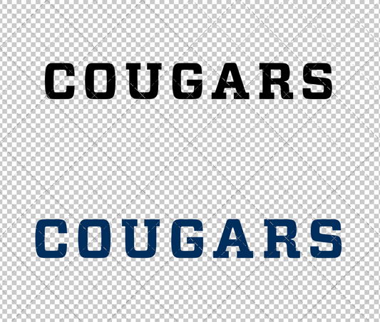 Brigham Young Cougars Wordmark 2010, Svg, Dxf, Eps, Png