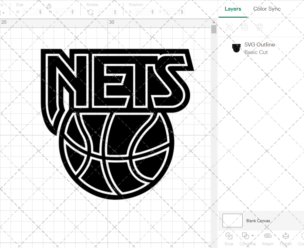 Brooklyn Nets Alternate 1990, Svg, Dxf, Eps, Png - SvgShopArt