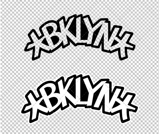 Brooklyn Nets Alternate 2018, Svg, Dxf, Eps, Png - SvgShopArt