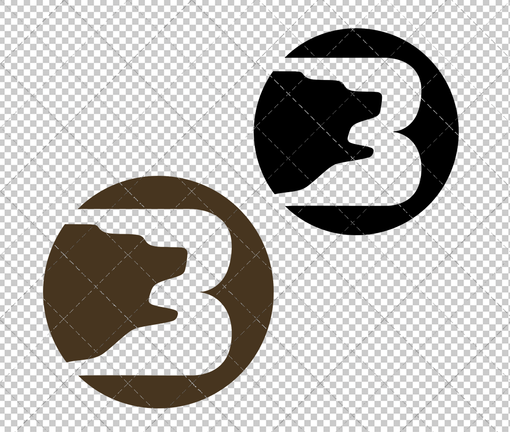 Brown Bears 1973, Svg, Dxf, Eps, Png - SvgShopArt