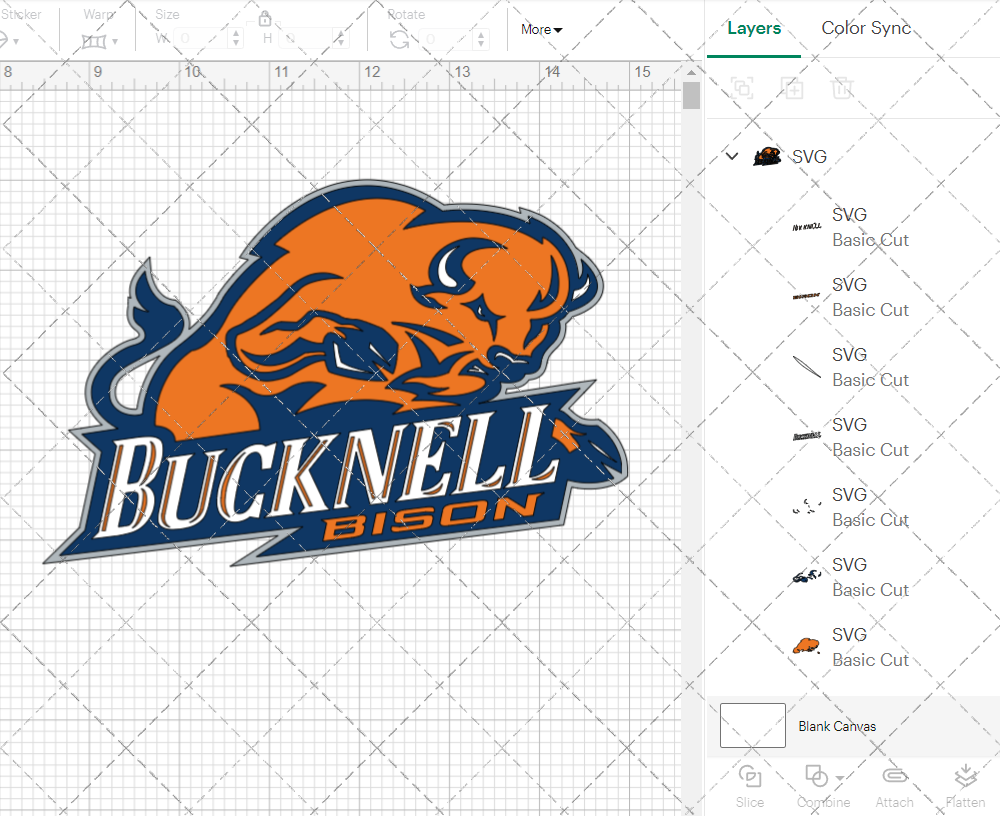 Bucknell Bison 2011, Svg, Dxf, Eps, Png - SvgShopArt
