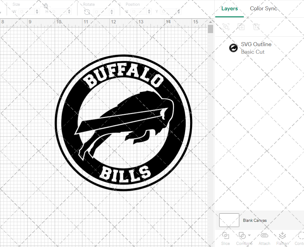 Buffalo Bills Circle 1974 003, Svg, Dxf, Eps, Png - SvgShopArt