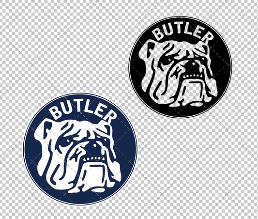 Butler Bulldogs 1969, Svg, Dxf, Eps, Png - SvgShopArt