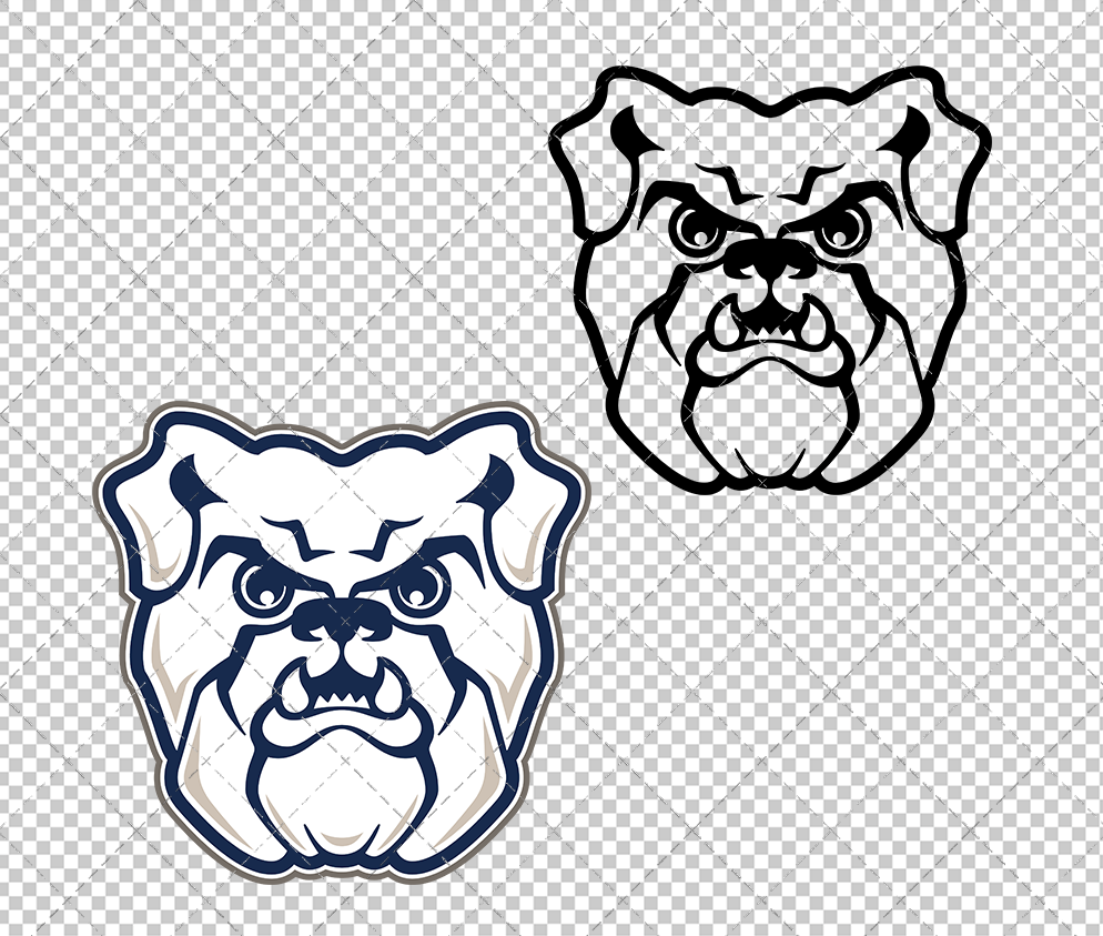 Butler Bulldogs 2019, Svg, Dxf, Eps, Png - SvgShopArt