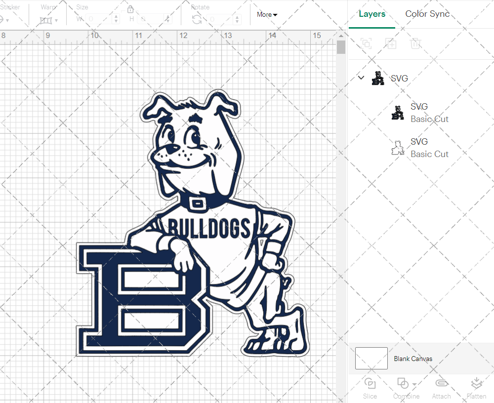 Butler Bulldogs Secondary 1970, Svg, Dxf, Eps, Png - SvgShopArt